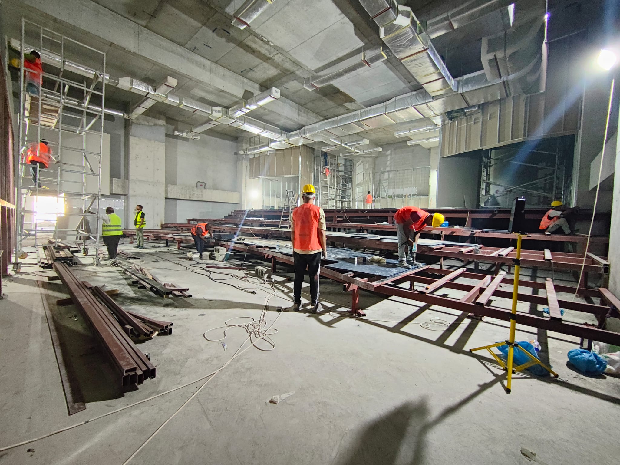 Site progress — view 01