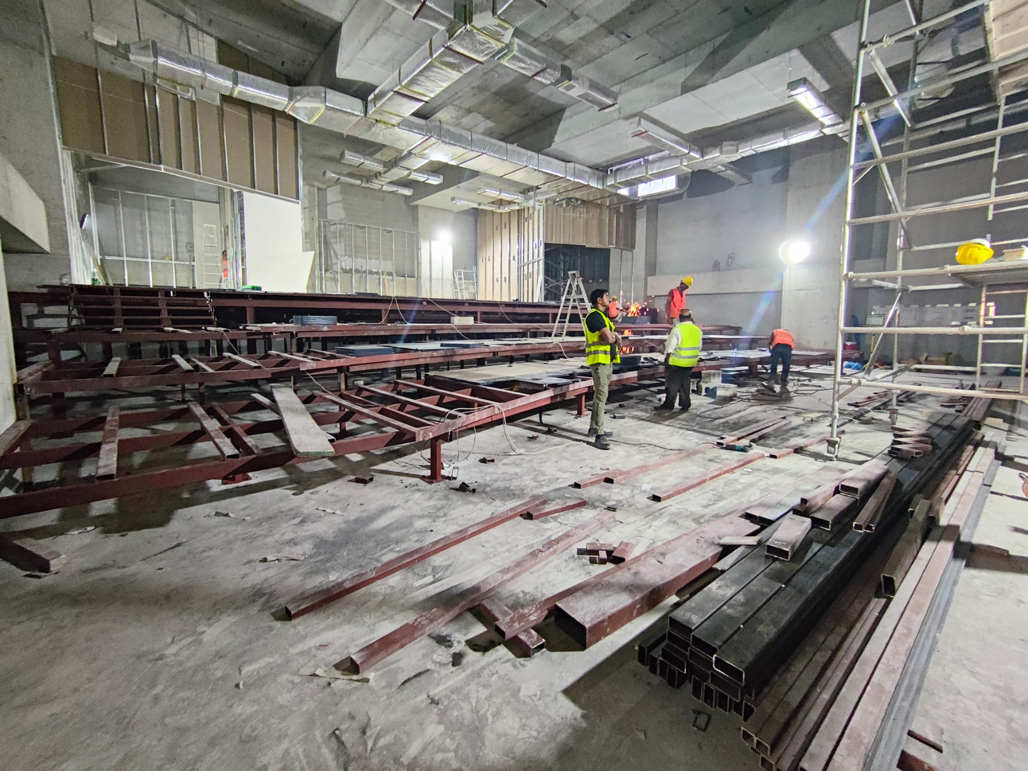 Site progress — view 02