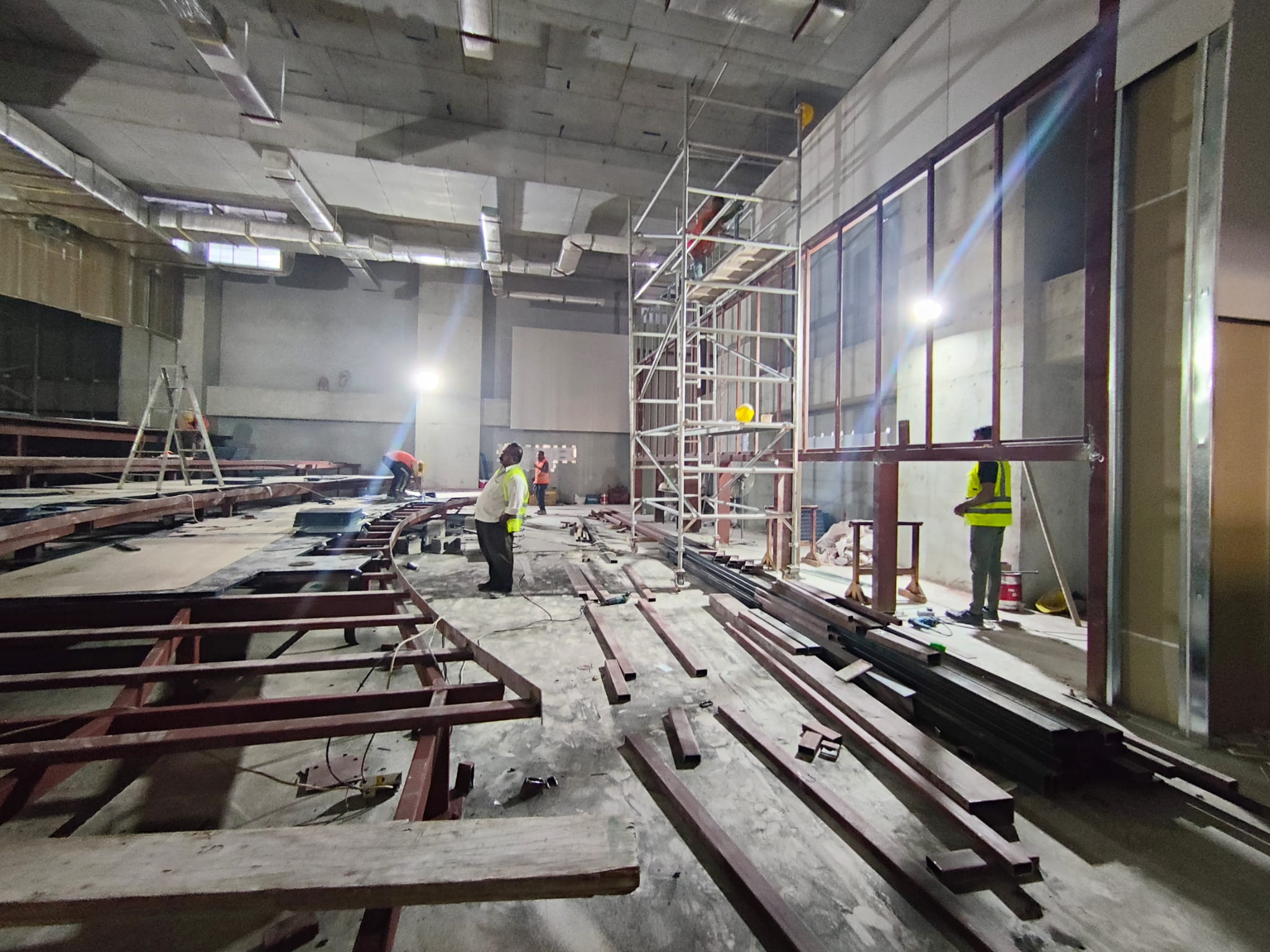 Site progress — view 03